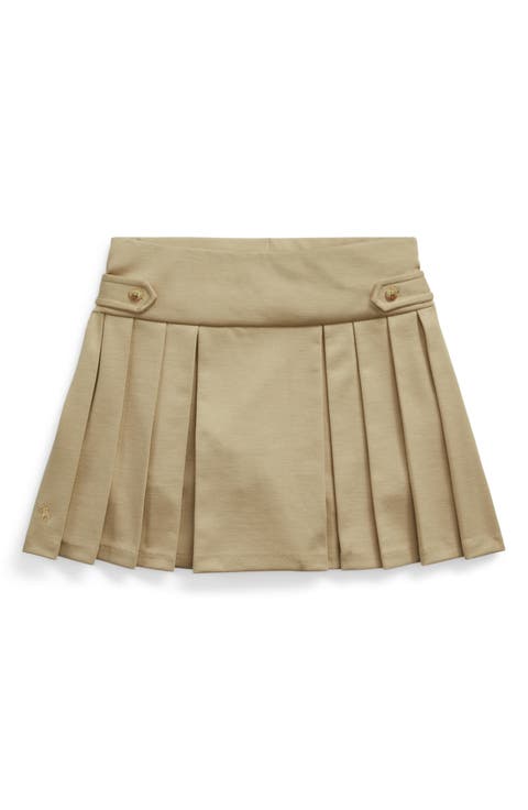 Kids' Pleated Ponte Skort