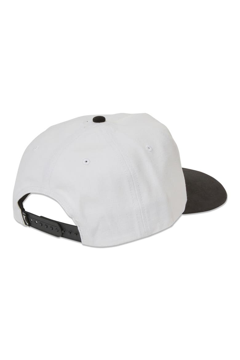 Breakdown Snapback Baseball Cap, Alternate, color, BLACK/ WHITE