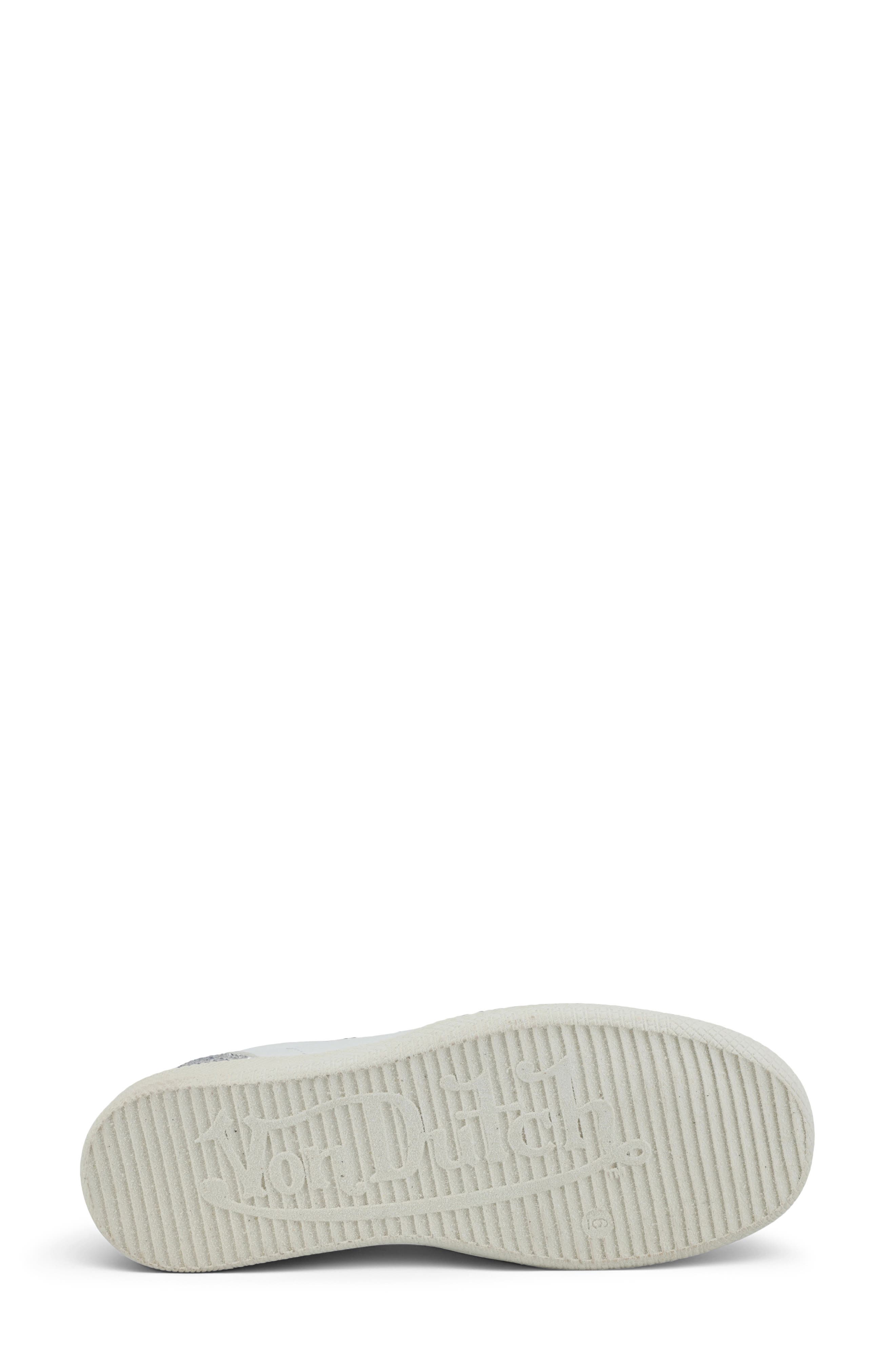 Glimmer Sneaker, Alternate, color, WHITE/CRYSTAL
