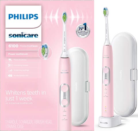 ProtectiveClean 6100 Electric Toothbrush Pink Case