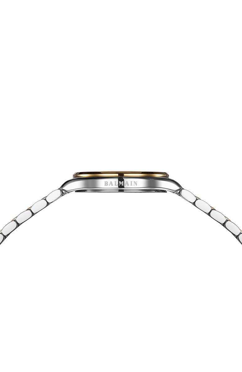 Balmain Beleganza Diamond Bracelet Watch, 32mm, Alternate, color, Bicolor Stainless Steel