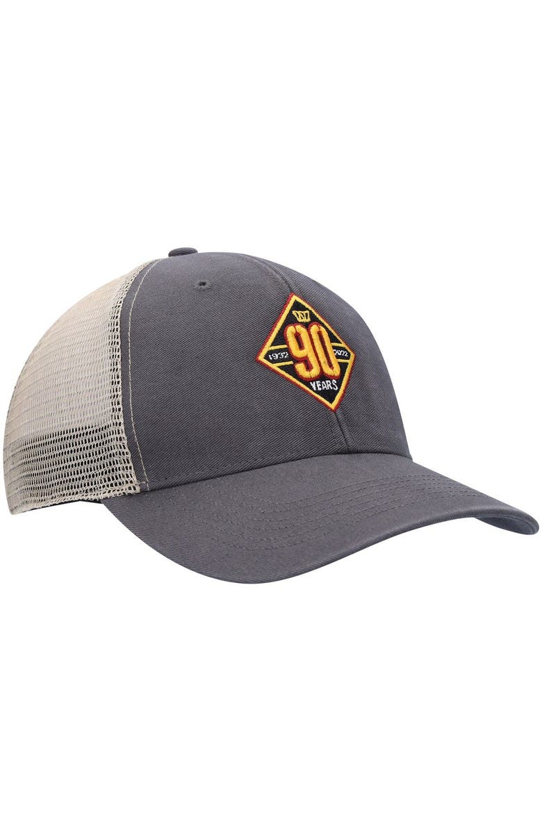 '47 Men's '47  Charcoal/Natural Washington Commanders 90th Season MVP Trucker Snapback Hat, Alternate, color, Charcoal