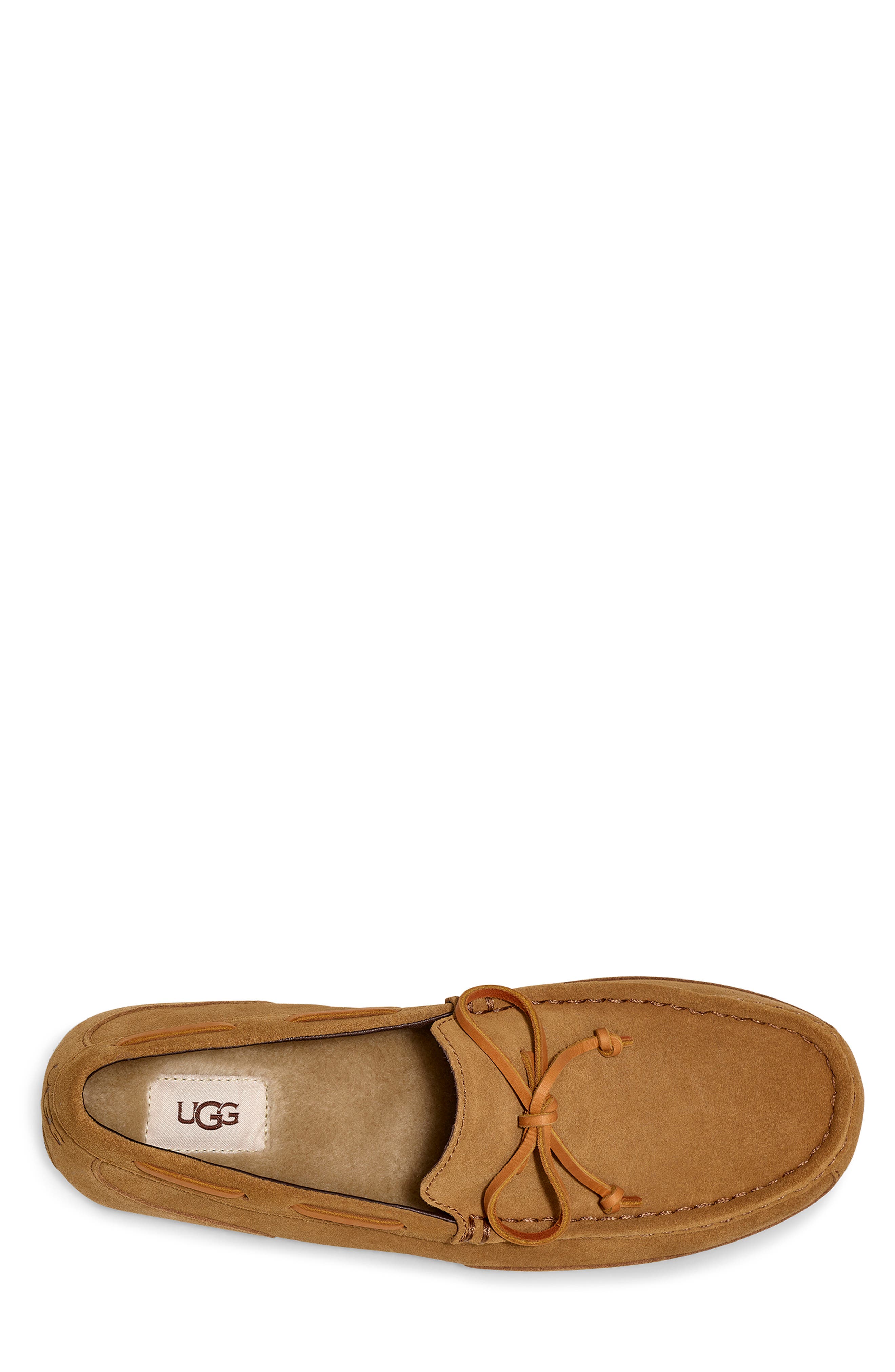 'Chester' Twinsole® Driving Loafer, Alternate, color, CHESTNUT