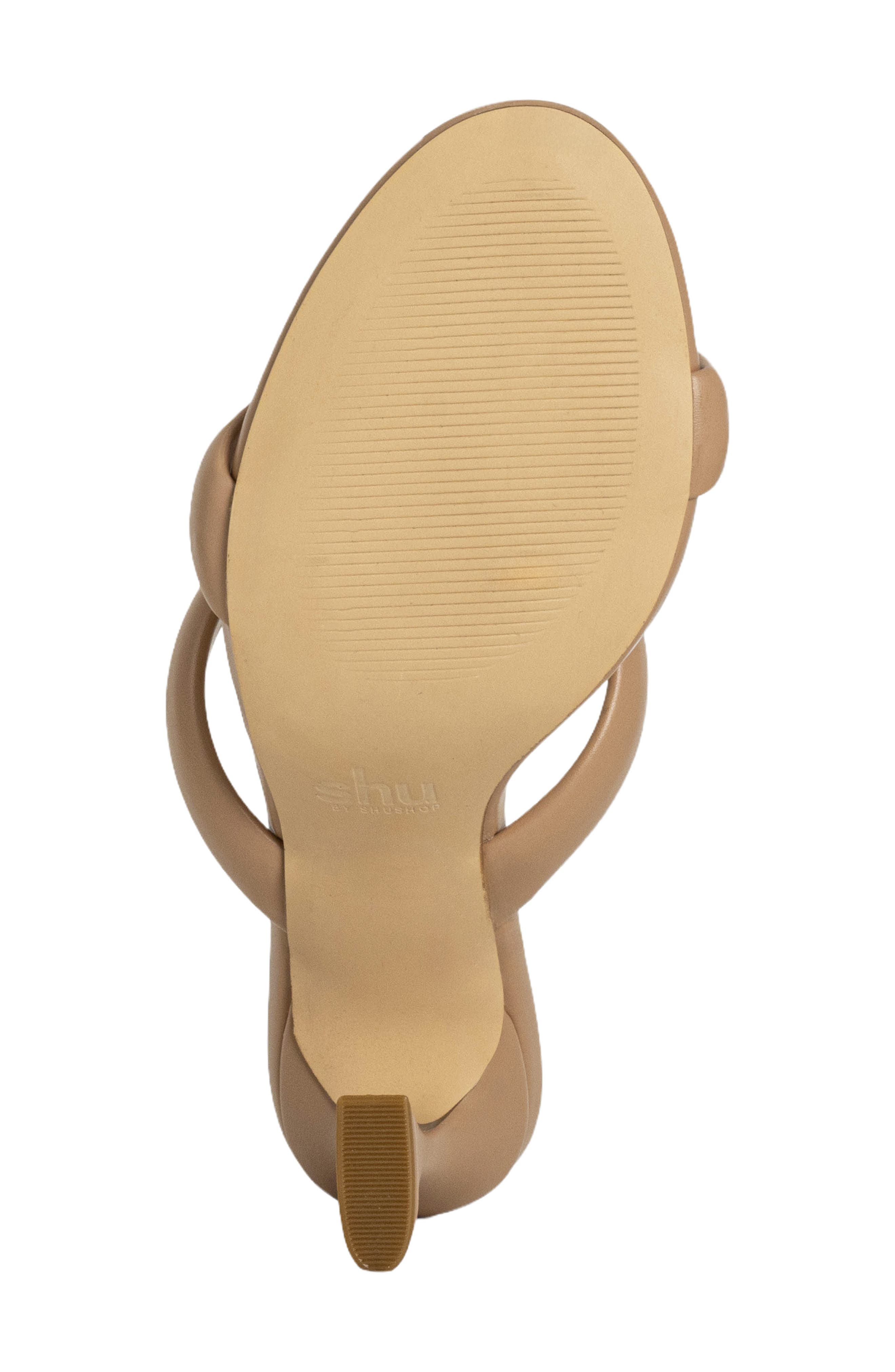 Fedora Slide Sandal, Alternate, color, BEIGE