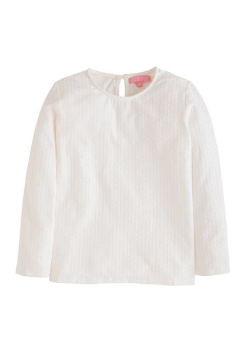 Kids' Snow Pointelle Essential Tee (Toddler)