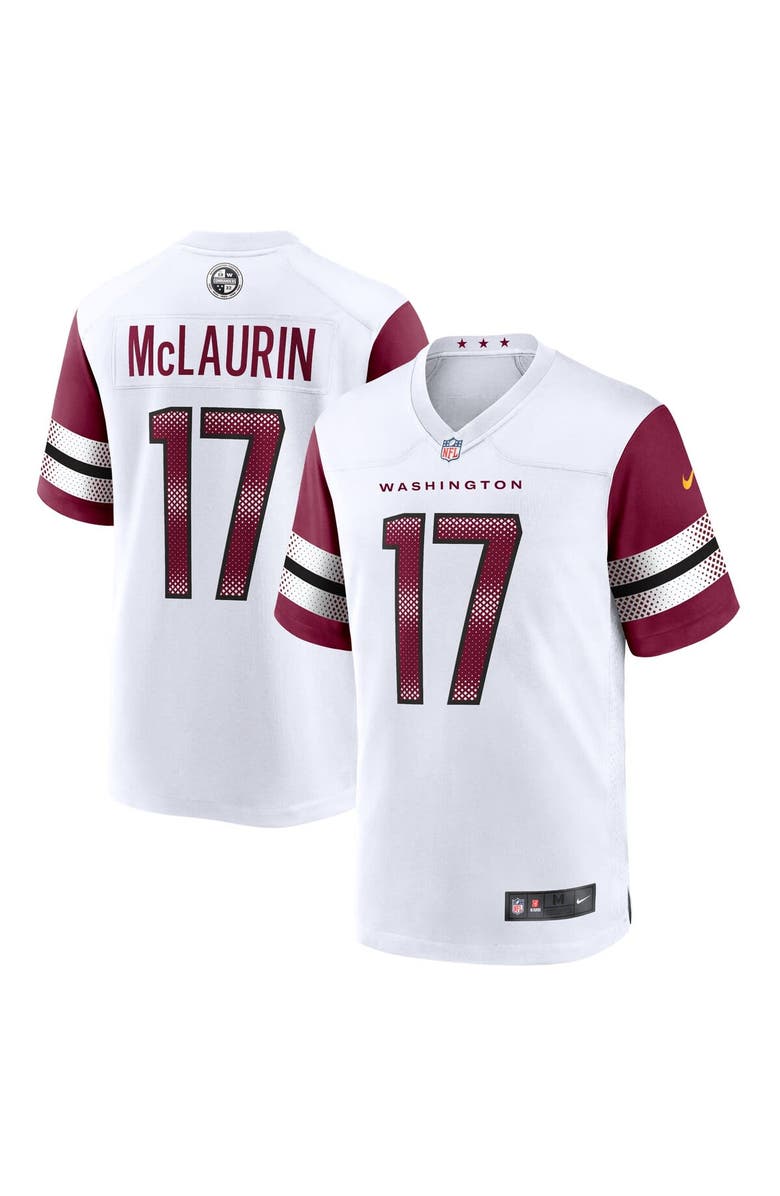 Nike Men's Nike Terry McLaurin White Washington Commanders Game Jersey, Main, color, 