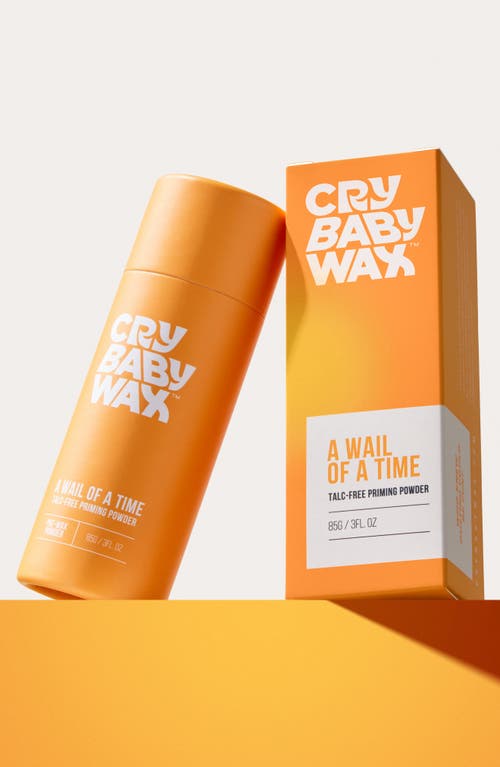 CRYBABY WAX CRYBABY WAX A WAIL OF A TIME TALC-FREE PRIMING POWDER 