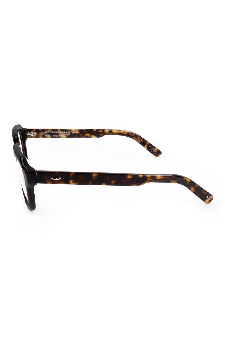 59mm Rectangular Optical Glasses, Alternate, color, TORTOISESHELL