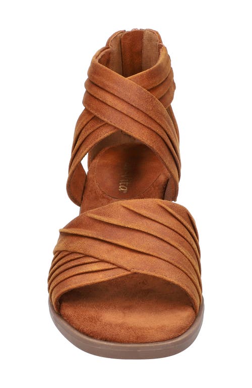 Bella Vita Quinnell Ankle Strap Sandal In Brown