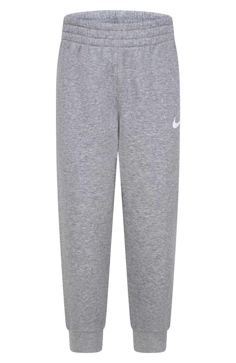 Nike Kids' Fleece Pullover & Joggers Set, Alternate, color, 042Dk Grey