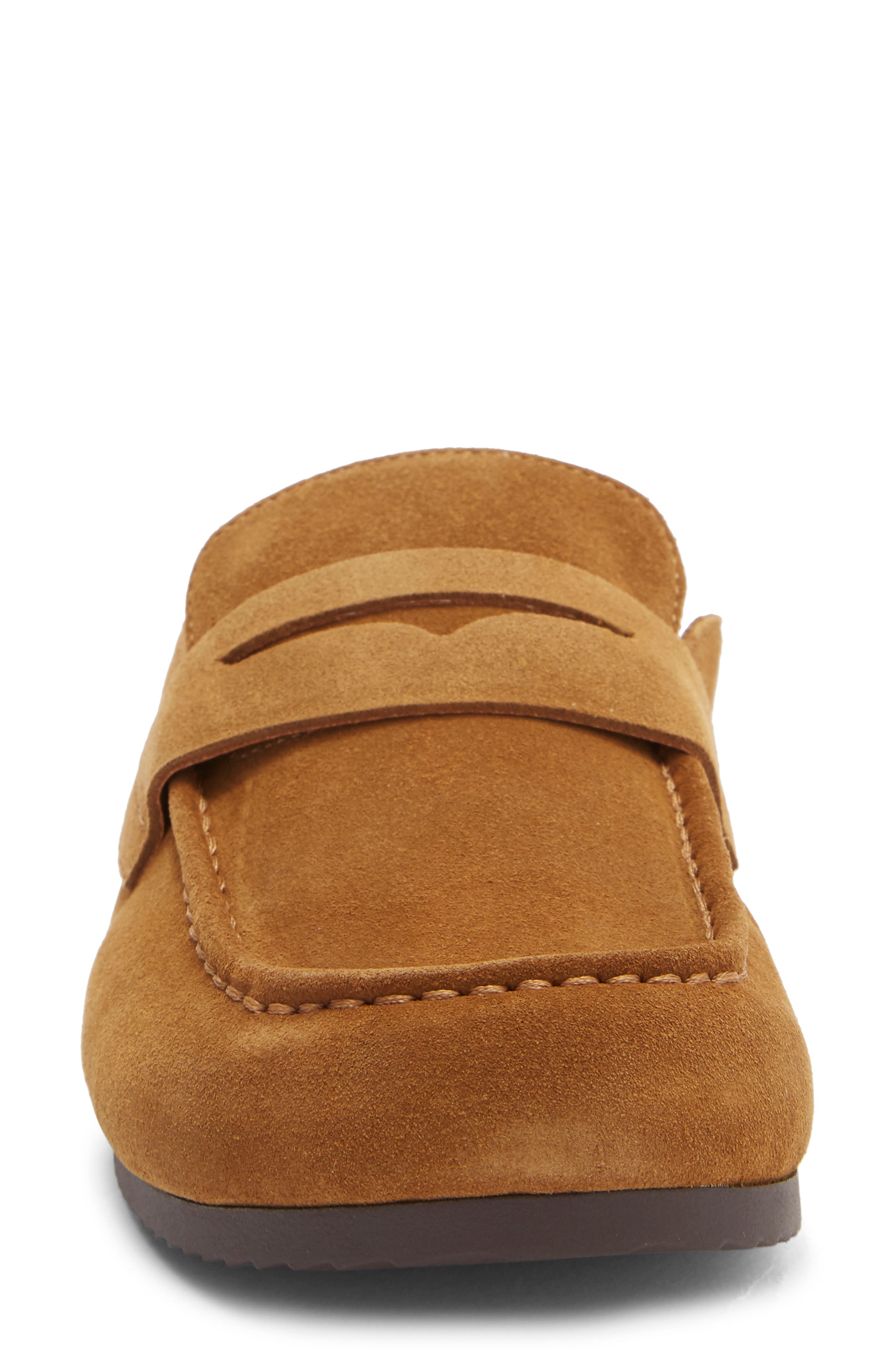 Jorgie Mule, Alternate, color, CHESTNUT SUEDE