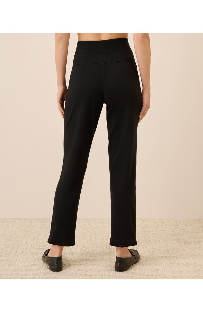 Pact Organic Cotton Airplane Tapered Leg Pant, Alternate, color, Black