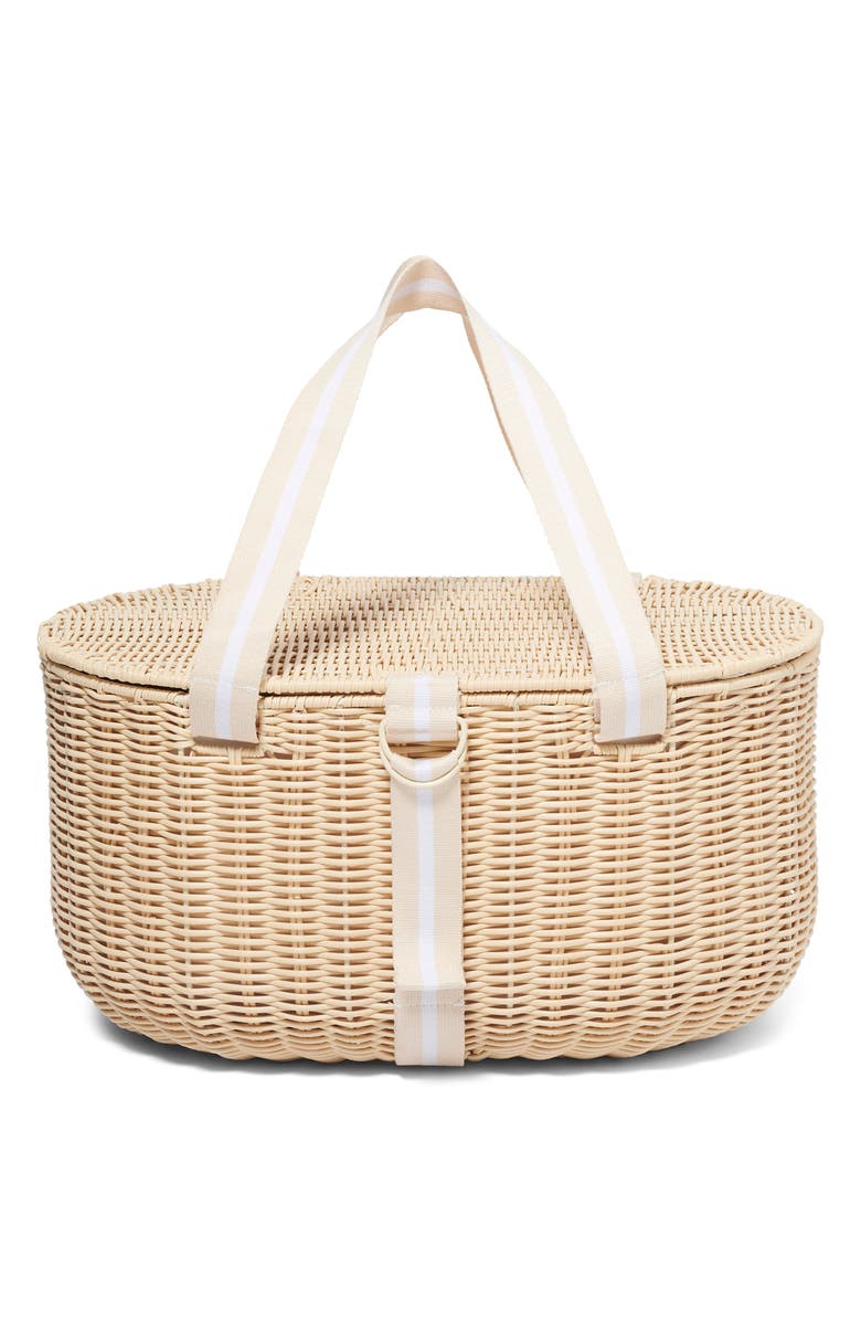 Sunnylife Large Picnic Basket Set, Main, color,