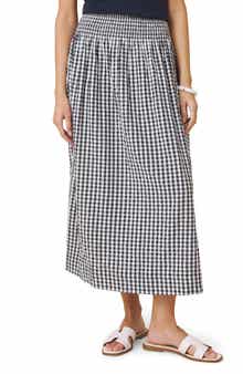 Gigi Gingham A-Line Skirt