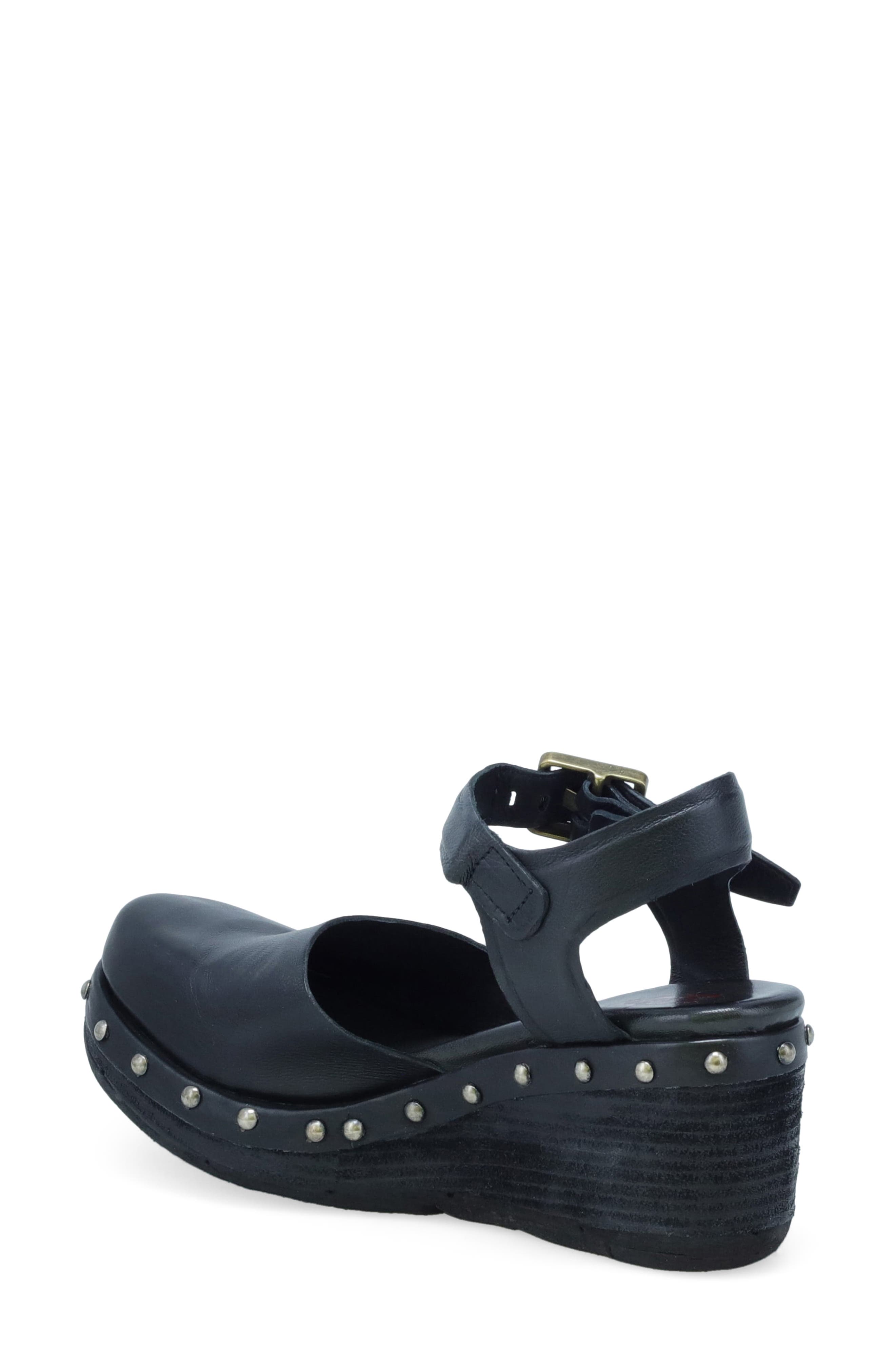 A.S.98 Pietro Studded Wedge Pump, Alternate, color, 