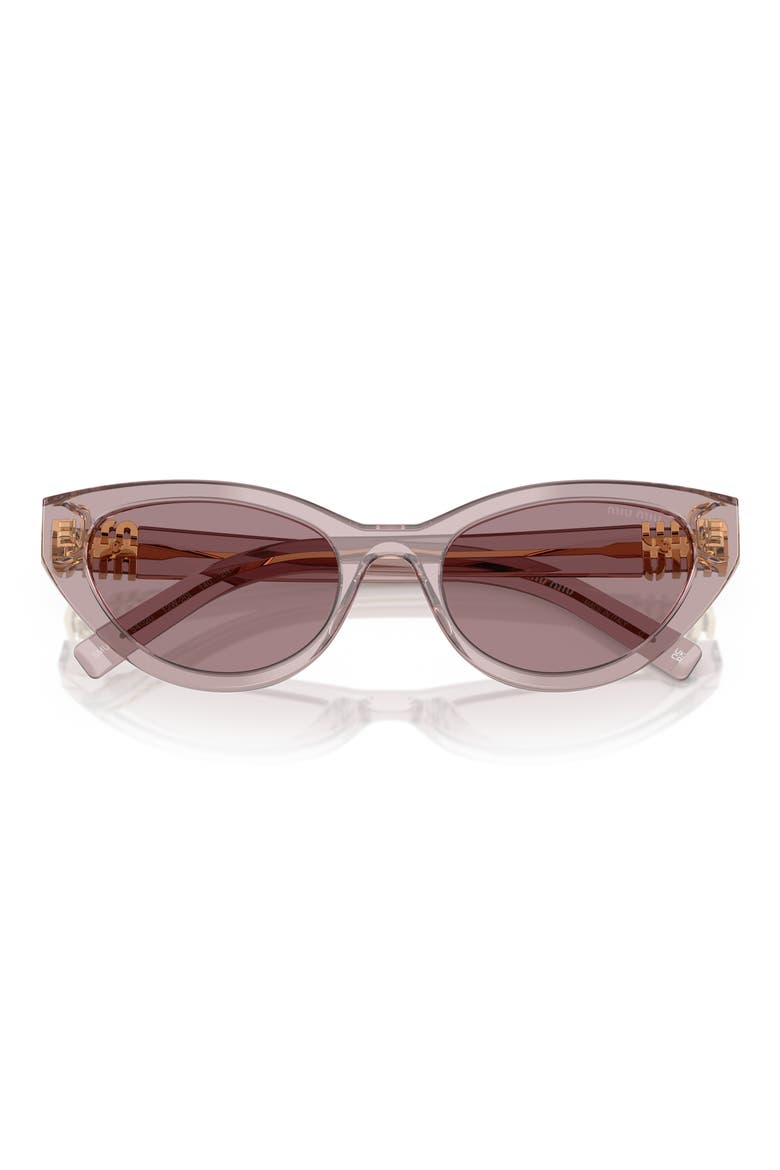 54mm Butterfly Sunglasses, Alternate, color, PURPLE
