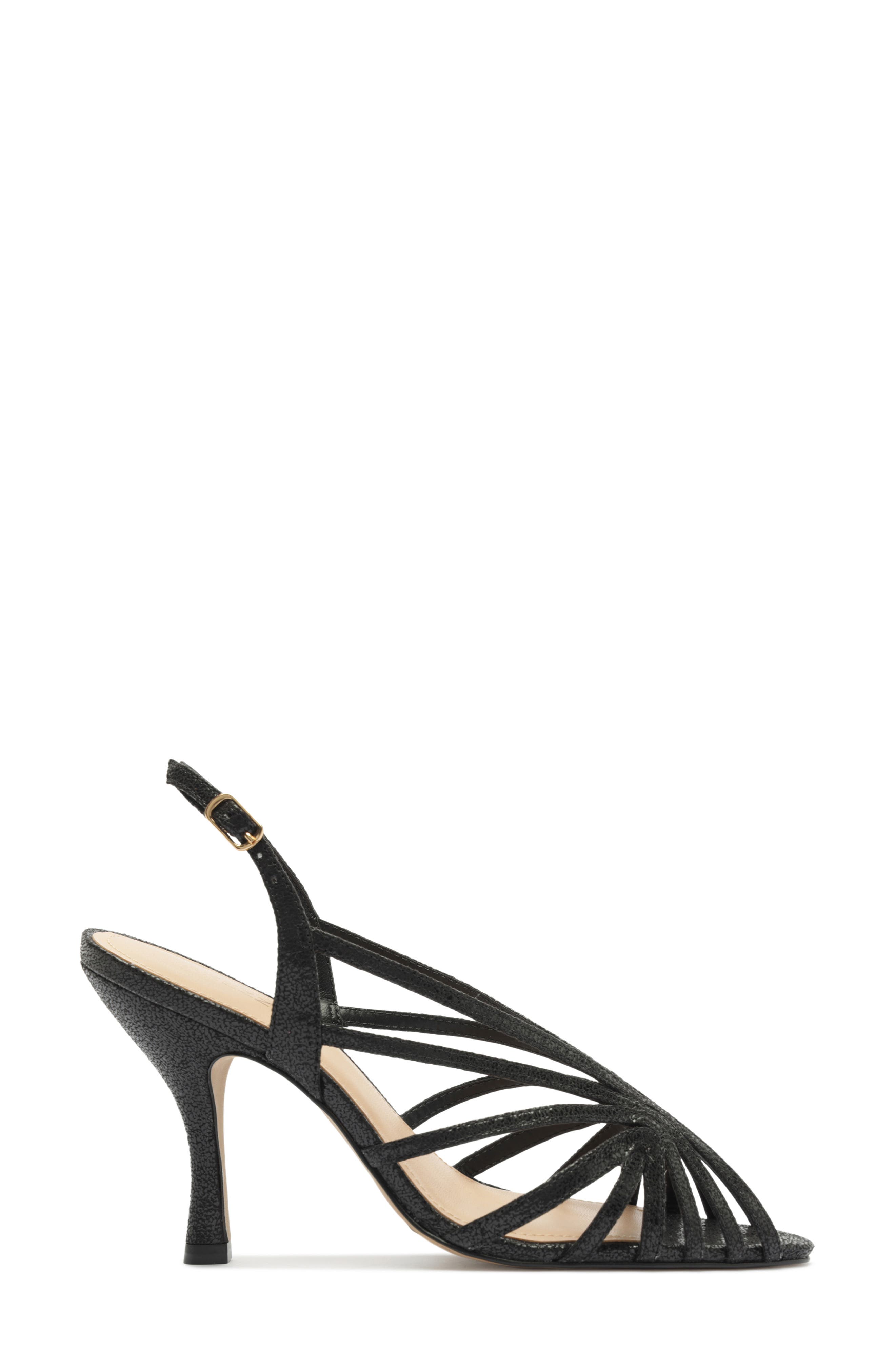 Arezzo Lucia Slingback Sandal, Alternate, color, Black