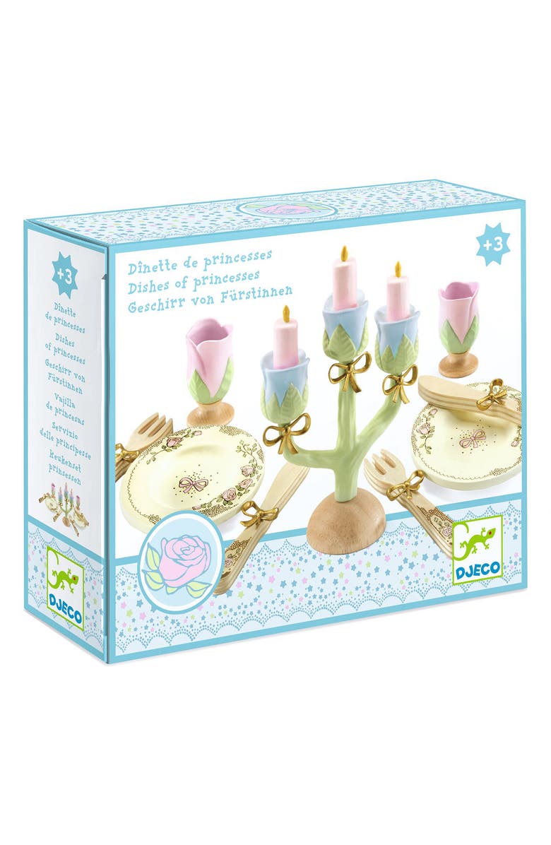 Djeco Royal Dishes Playset, Alternate, color, Multi