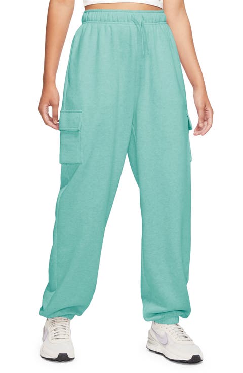 Oversize Fleece Cargo Sweatpants (Short, Regular & Tall)