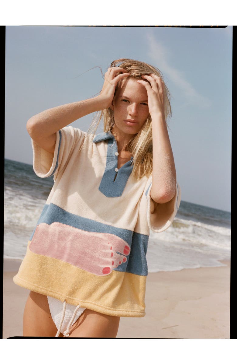 Tombolo 'Tom Wesselmann - Seascape #4' Pop-Over, Alternate, color, Beige