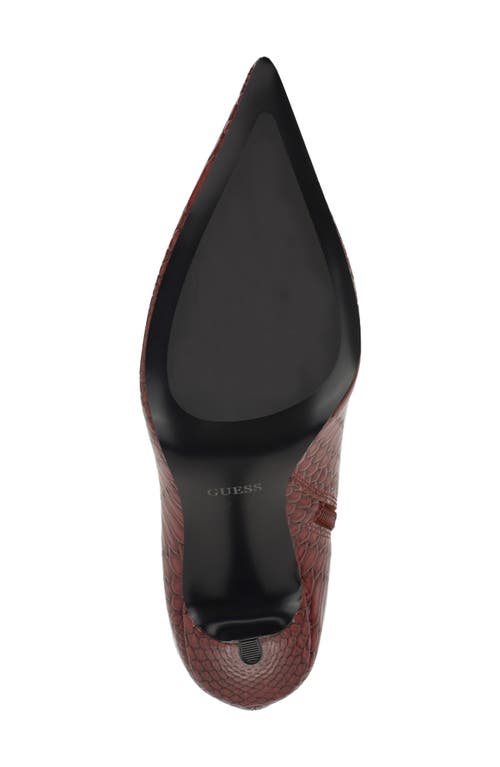 Guess Gomoro Bootie In Brown