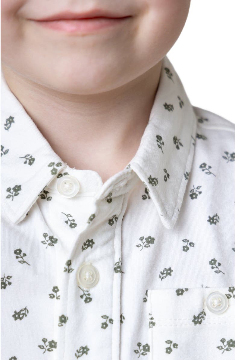 Hope & Henry Boys' Organic Jersey Button Down Shirt, Kids, Alternate, color, 