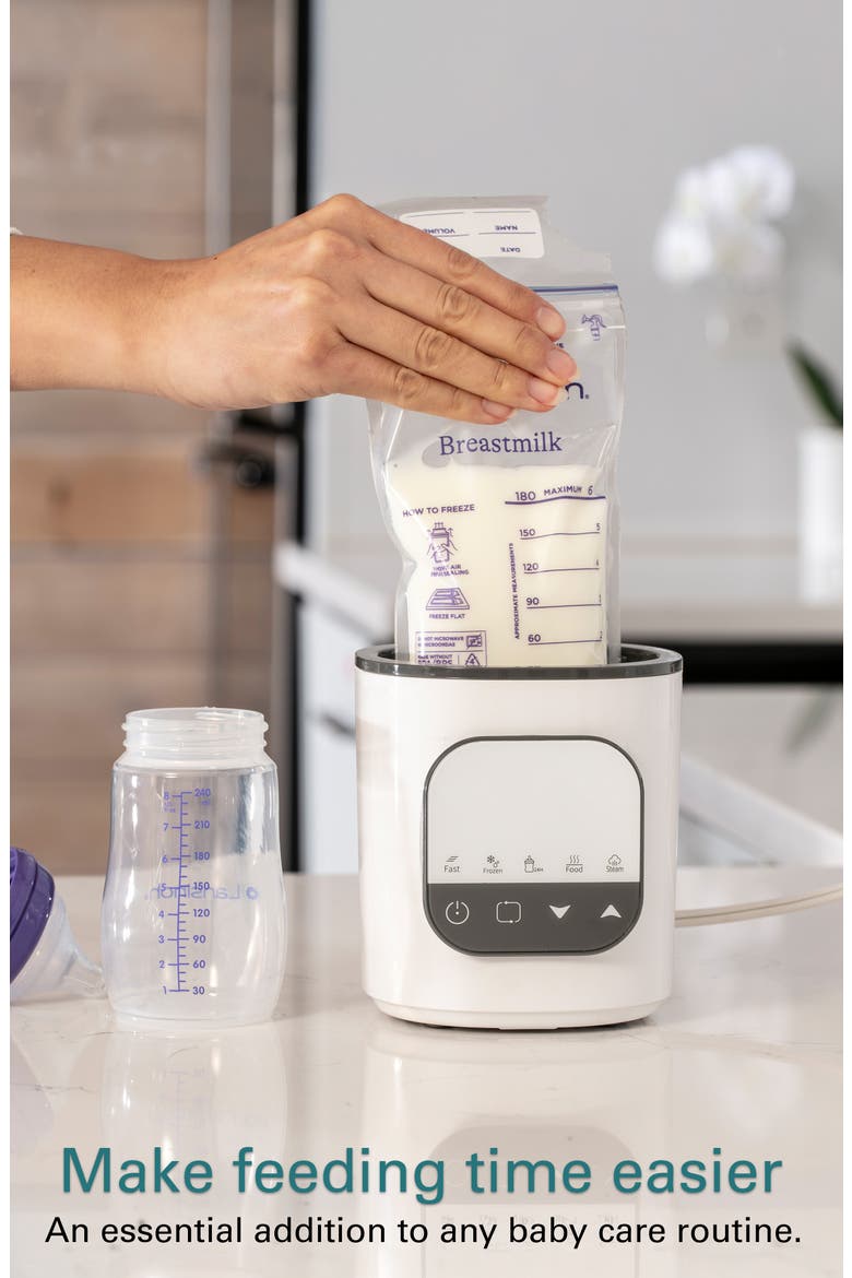 Baby Bottle Warmer and Sterilizer, with Fast Temperature Control, Alternate, color, White