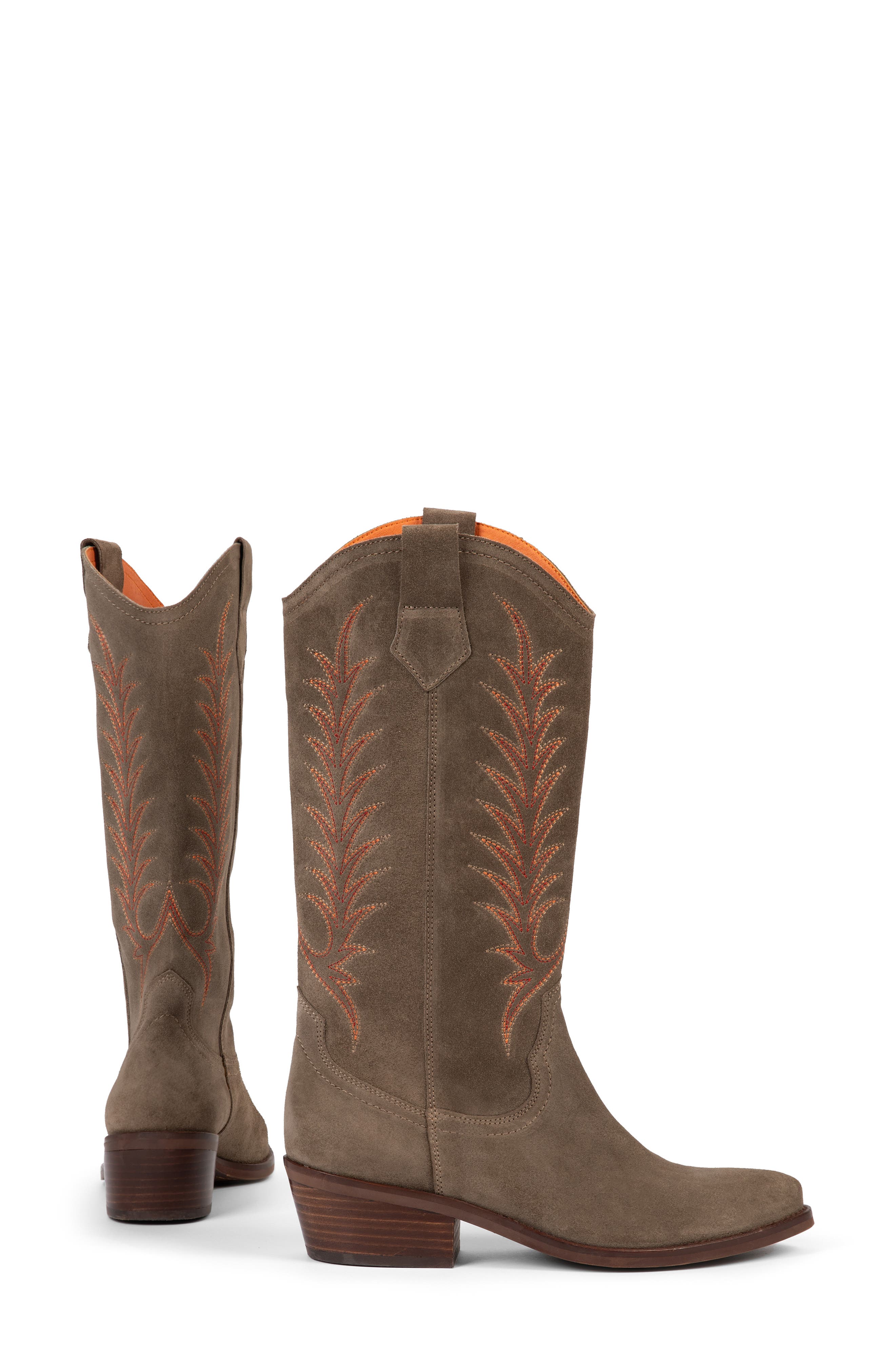 Goldie Western Boot, Alternate, color, TAUPE