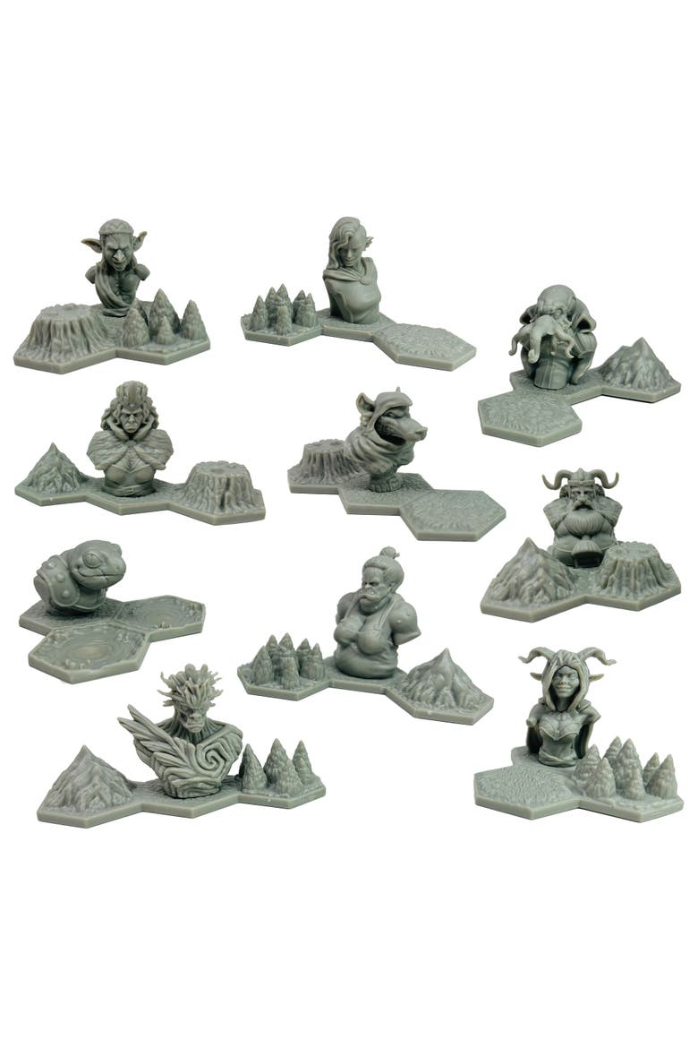Dawn Of Ulos Economic Strategy Tile Placement Game, Alternate, color, Multicolored