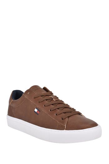 Tommy Hilfiger Brecon Signature Sneaker In Brown