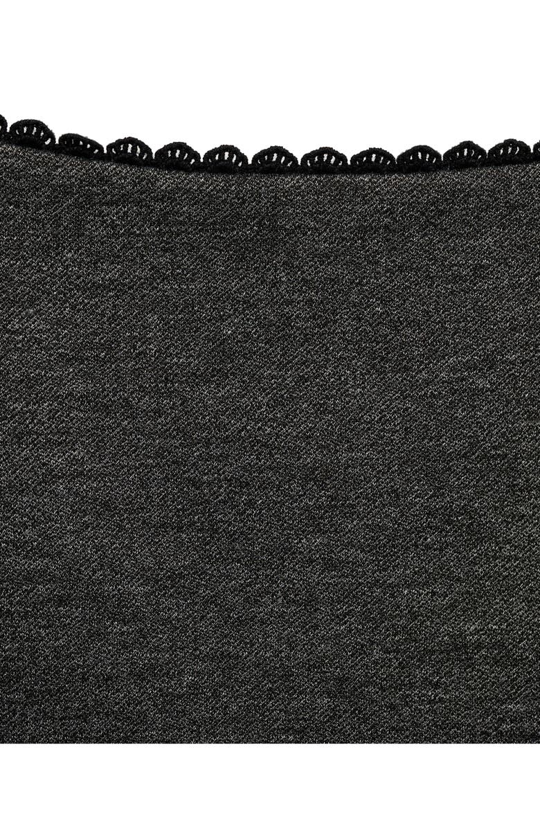 MANGO Lace Detail Sleeveless Minidress, Alternate, color, 