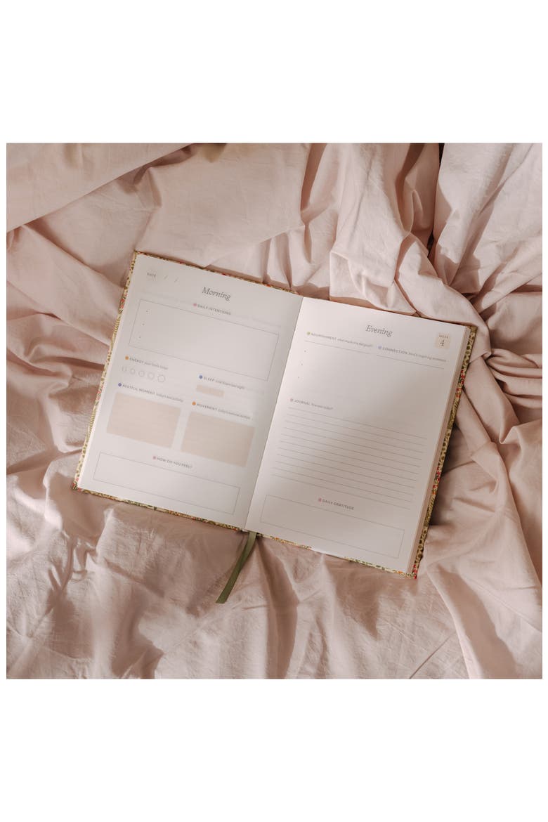 Fairy Flies Wellness Journal, Alternate, color, OPEN YELLOW