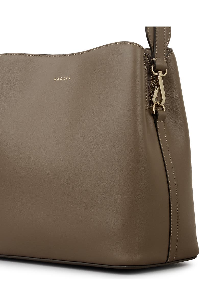 Radley Dukes Place Medium Compartment Crossbody Bag, Alternate, color, Coffee