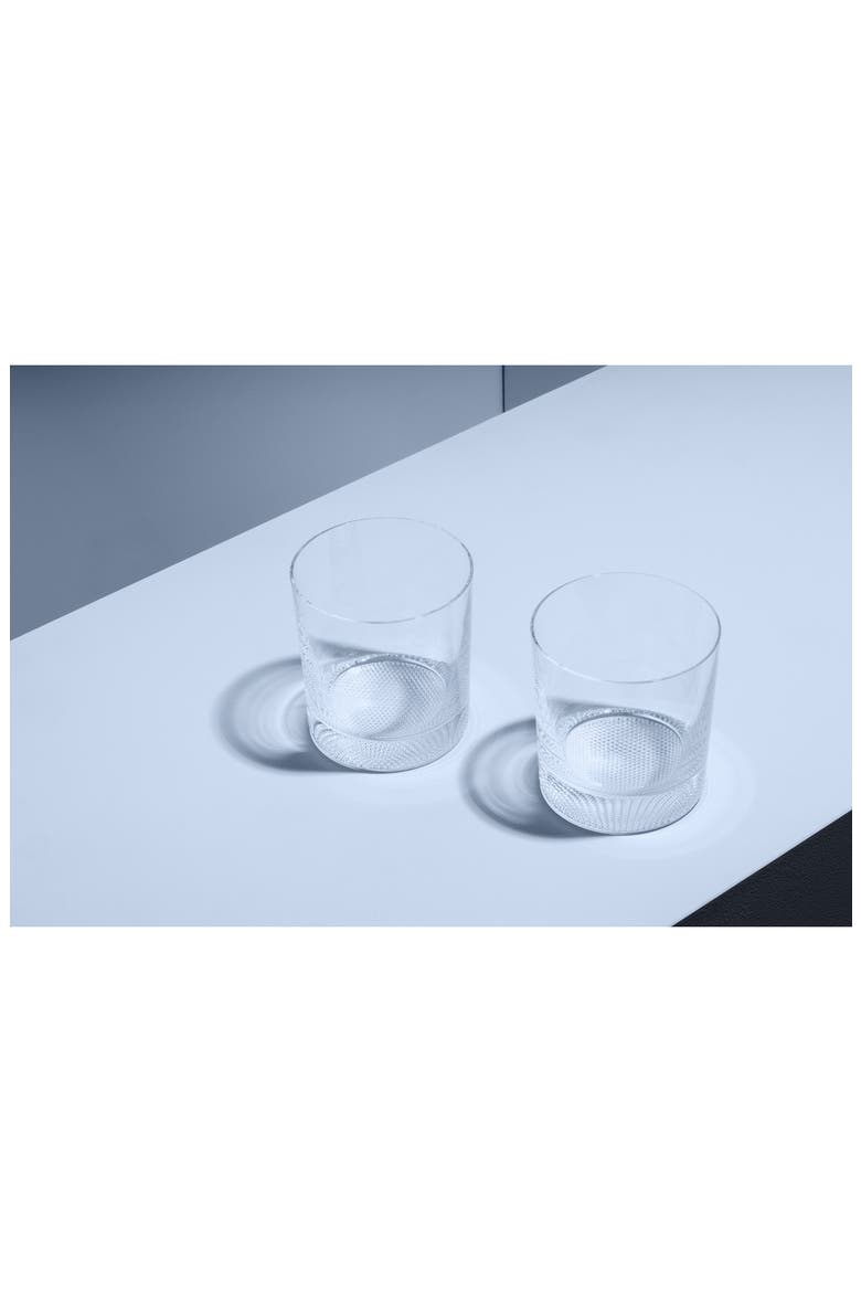 Limelight Set of 2 Double Old Fashion Glasses, Alternate, color, CLEAR