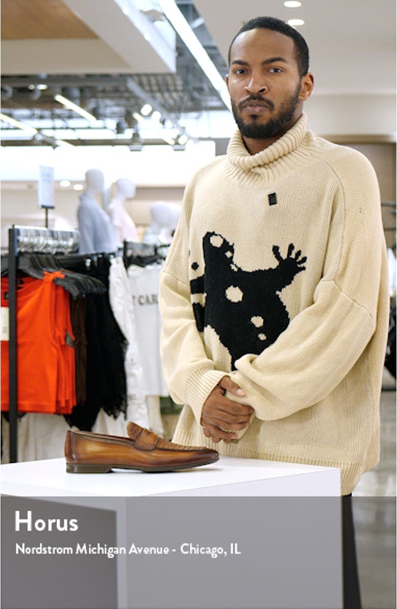 Ramiro Water Resistant Woven Penny Loafer, sales video thumbnail