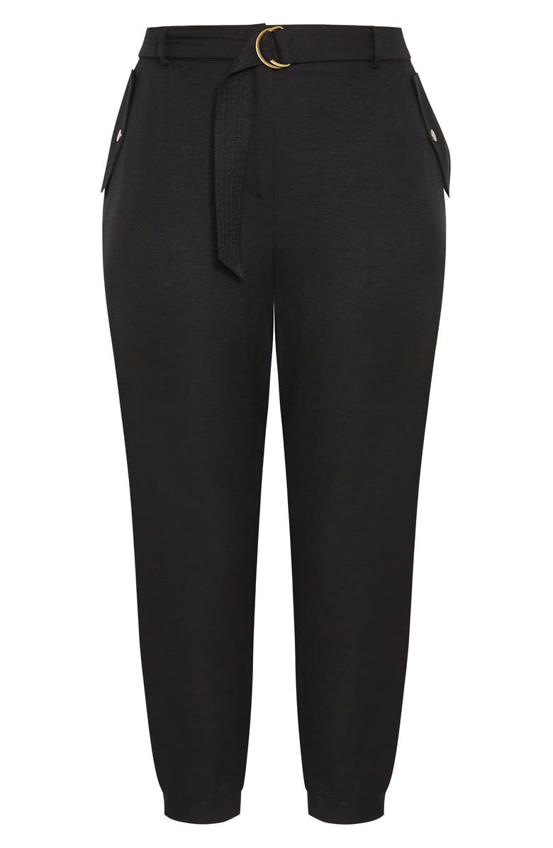 City Chic Dakota High Waist Taper Pants, Alternate, color,