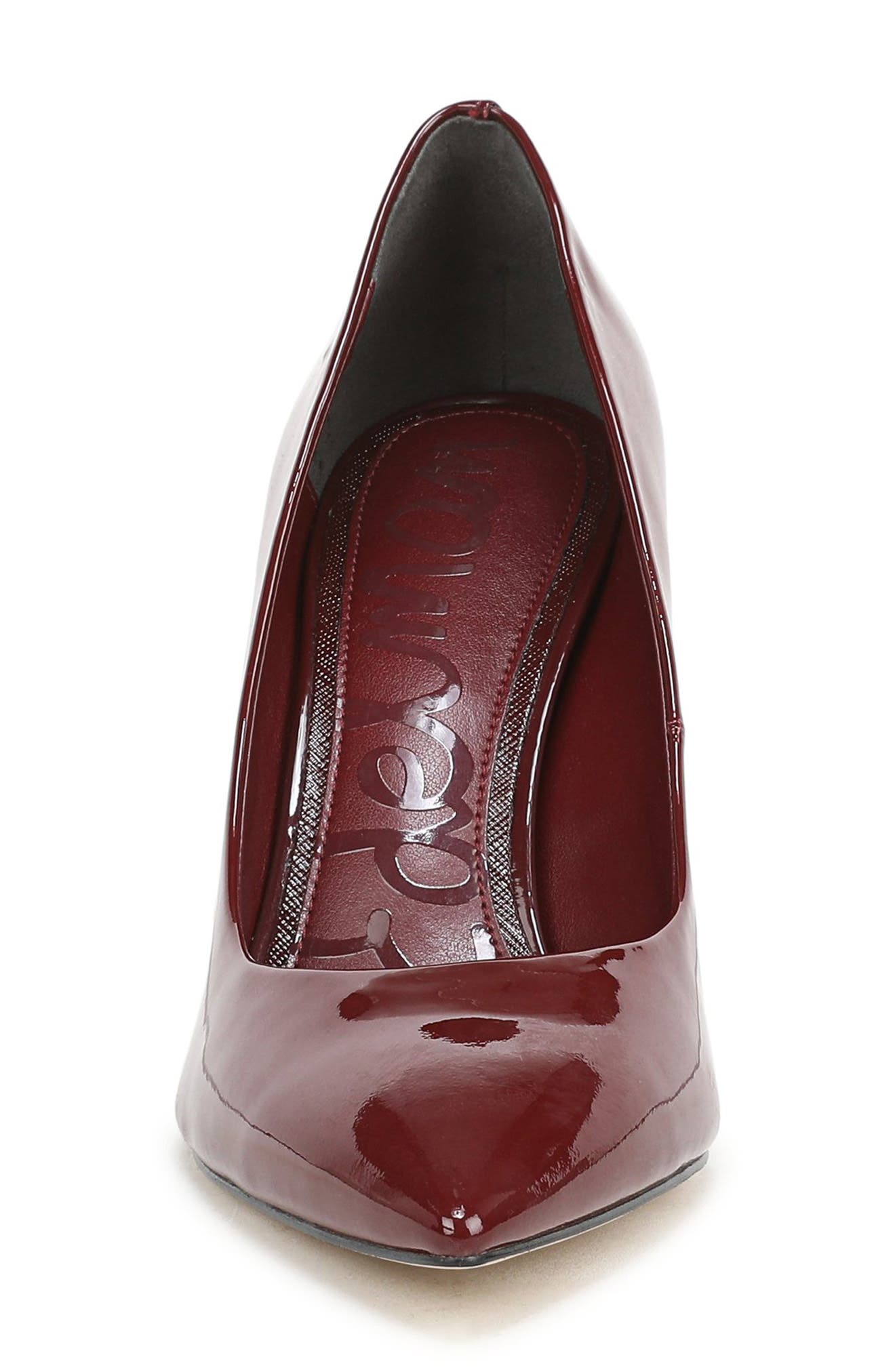 Hazel Pointed Toe Pump, Alternate, color, FRENCH MERLOT