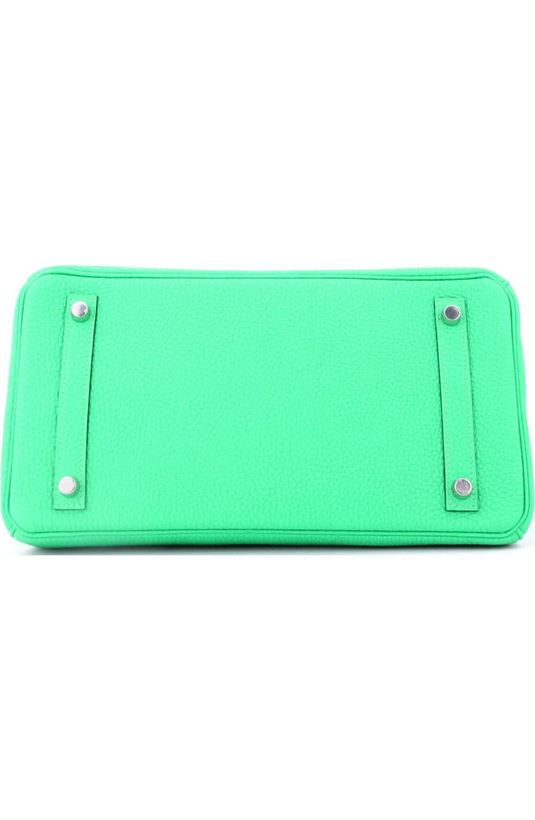 Pre-Owned Hermes Birkin Handbag Green Togo with Palladium Hardware 30, Alternate, color, Vert Comics