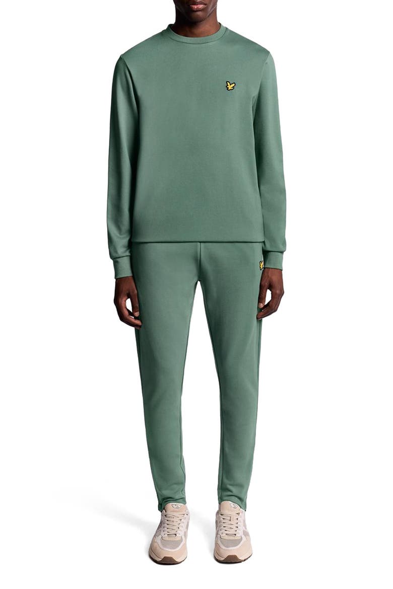 Crew Neck Long Sleeve Fly Fleece, Alternate, color, Silver Pine