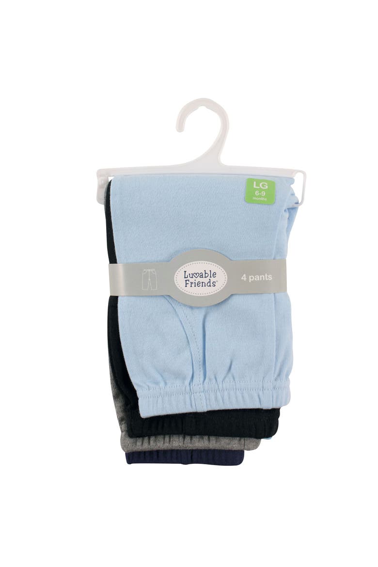 Soft Cotton Solids Pants, Alternate, color, Boy Solid