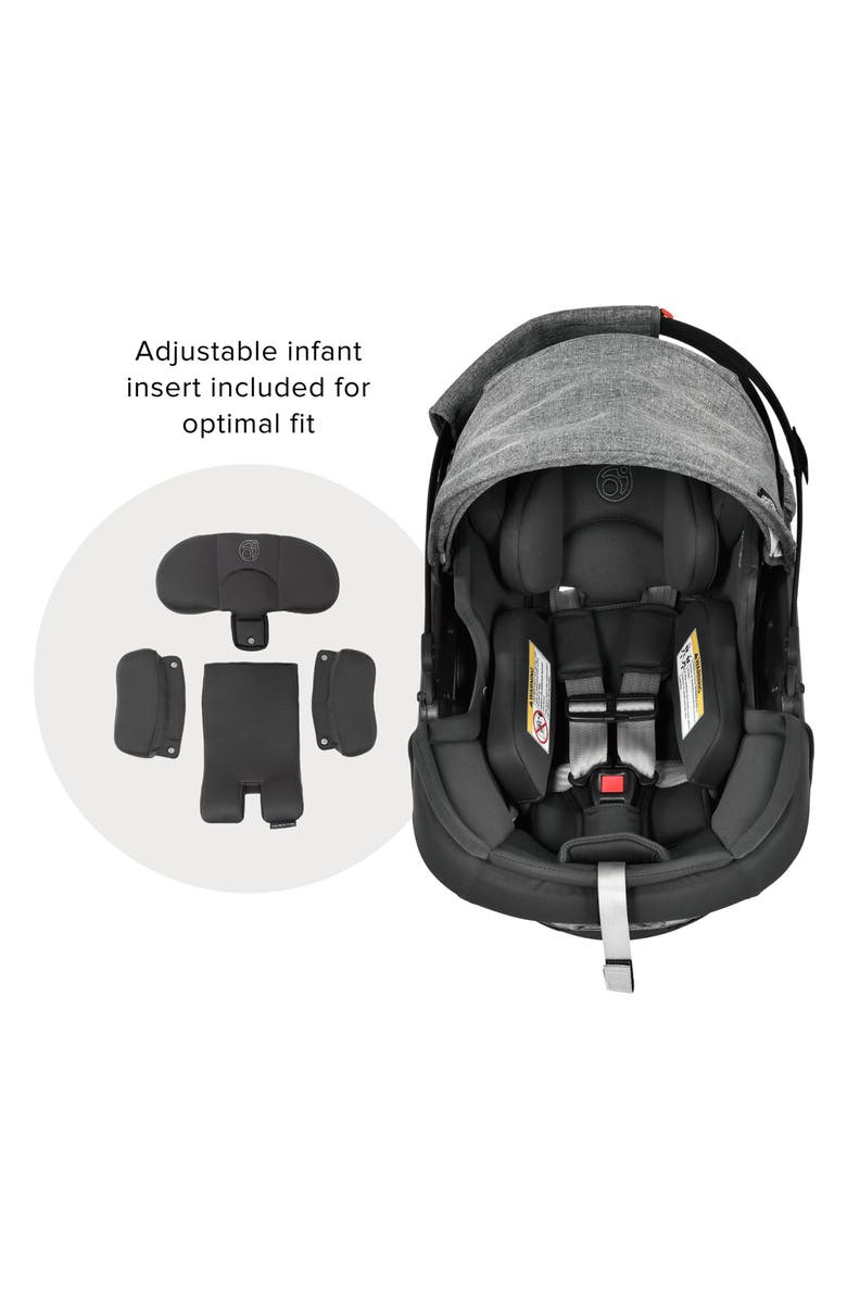 orbit baby<sup>®</sup> Jog & Ride G5 Car Seat & Stroller Travel System, Alternate, color, Melange Grey/ Black