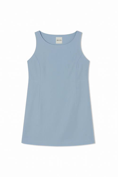 Vir Vita Augusta Dress In Blue