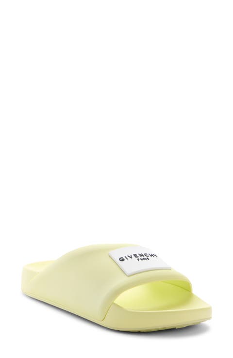 Label Slide Sandal (Women)