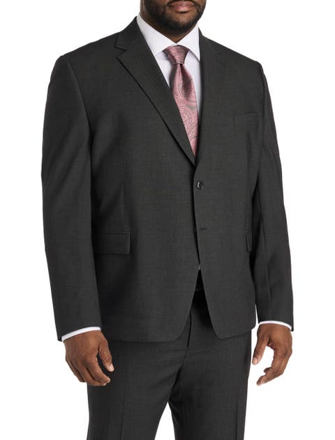 Big & Tall Birdseye Suit Jacket