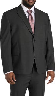 Michael Kors Big & Tall Birdseye Suit Jacket