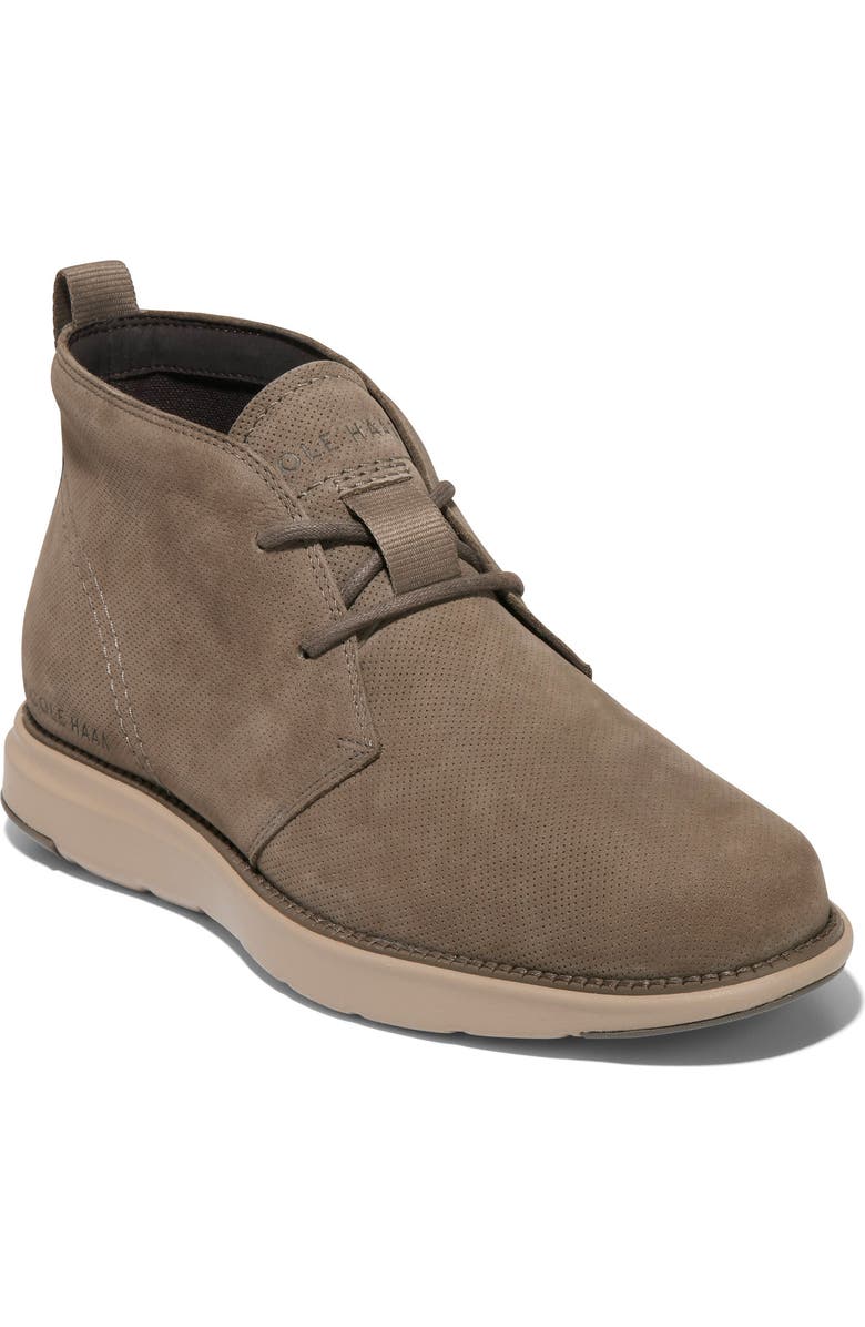 Cole Haan Grand Atlantic Chukka Boot - Wide Width Available, Main, color, Morel Nubuck