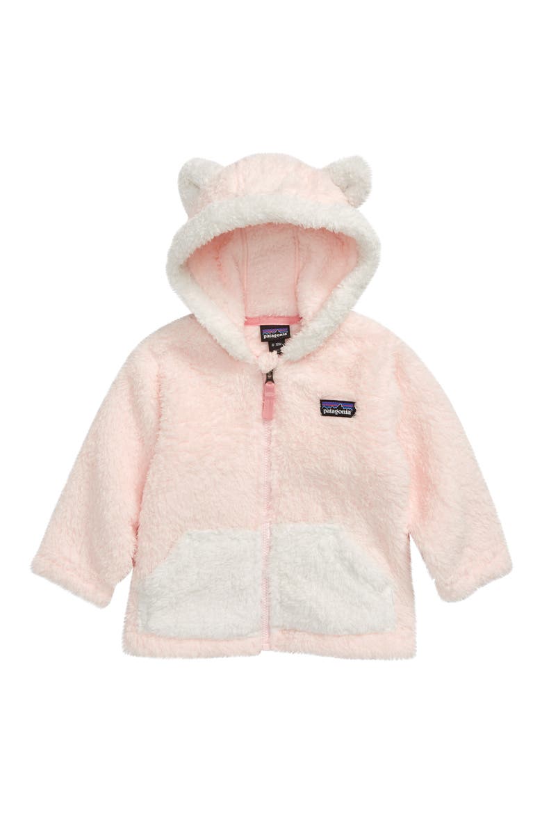 Furry Friends Fleece Hoodie, Main, color, PRPI PRIMA PINK