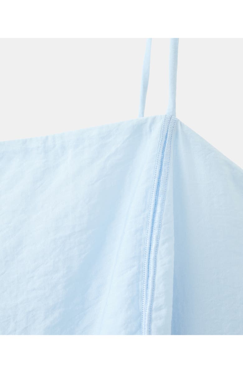 MANGO Miel Strapless A-Line Dress, Alternate, color, Sky Blue