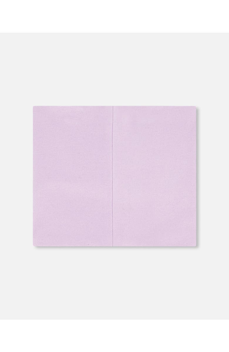 Deux par Deux Baby Girl's Mid-Season Jersey Neckwarmer Lilac, Alternate, color, 