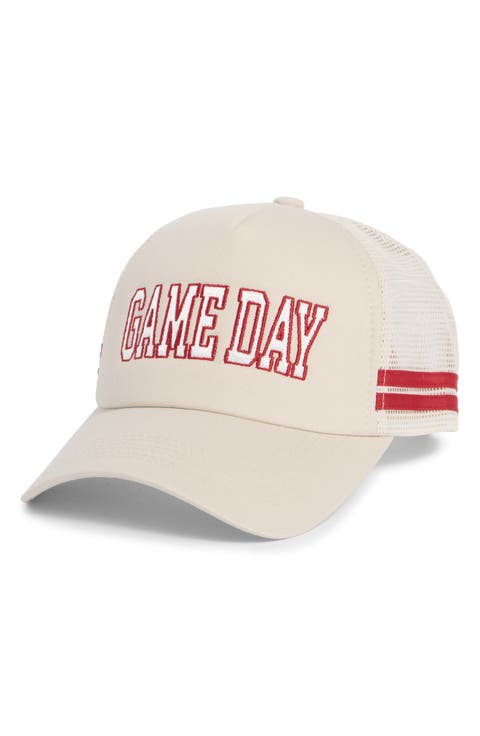 Game Day Stripes Trucker Hat